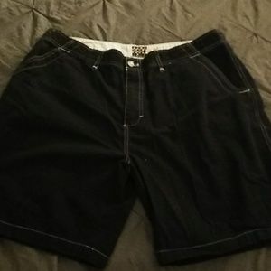 Men's black quicksilver shorts